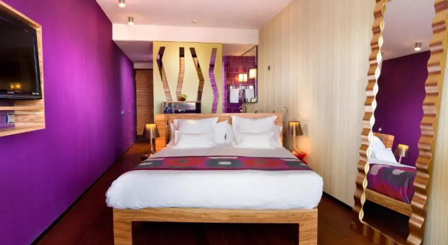 Двухместный номер Deluxe с видом на океан Bohemia Suites & Spa
