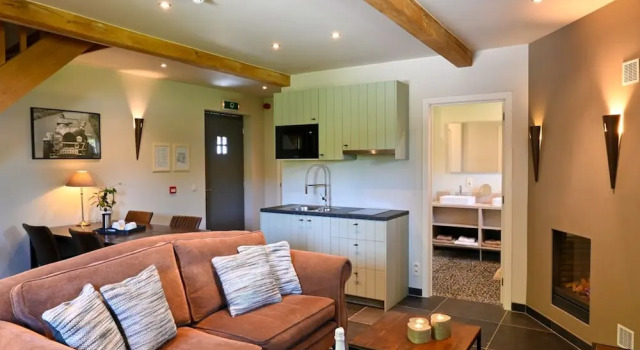 Семейный люкс с 2 комнатами Wellness B&B De Zevenslaper