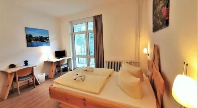 Двухместный номер Comfort с балконом и с частичным видом Waldhotel am See Berlin-Schmöckwitz