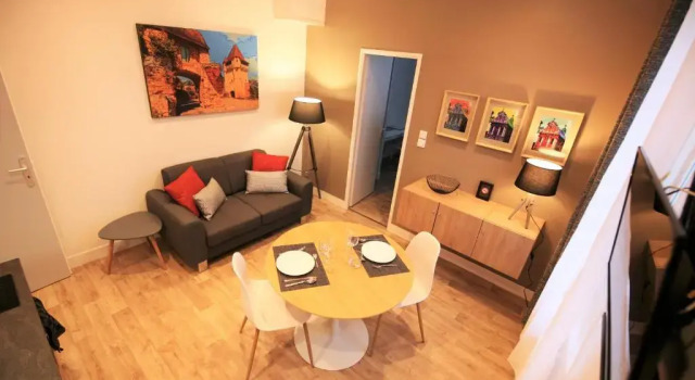 Le FAIDHERBE Style AppartHôtel - Parking gratuit - Calme et lumineux, Boek Appartement Hotels in Franche-Comte met ontbijt, Ontbijt