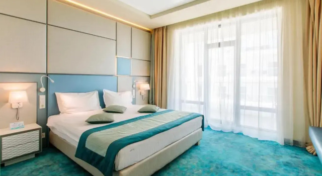 Двухместный номер Deluxe с видом на море Hotel Opera Mamaia