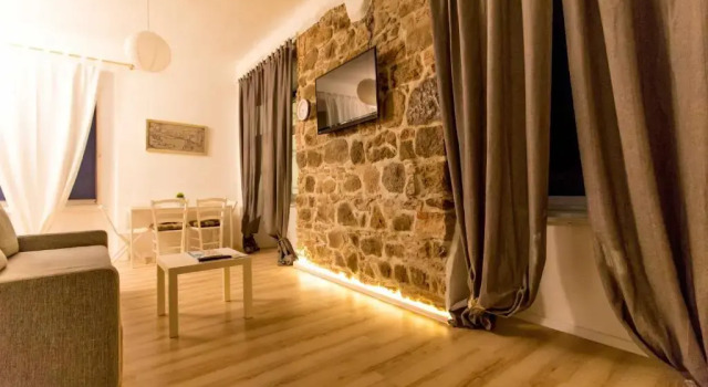 Студия с красивым видом из окна Apartment Stara vrata
