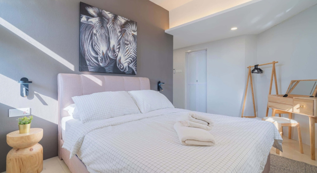 Stylish 3BR Stay Near Gurney Drive, Free Parking, Prenota Appartamento George Town Penang