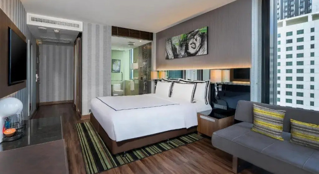 Двухместный номер Skyline Deluxe Montraj Continent Sukhumvit Bangkok