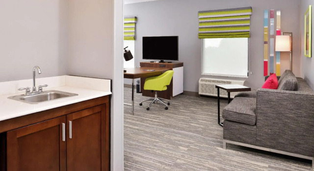 Двухместная студия Hampton Inn & Suites Saint Paul Oakdale Woodbury