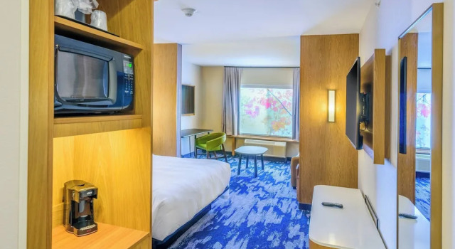 Студия Fairfield Inn & Suites Scranton Montage Mountain