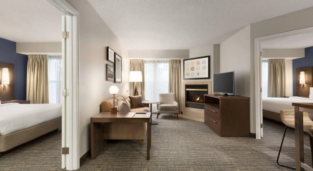 Люкс с 2 комнатами Residence Inn by Marriott Houston The Woodlands Market Street