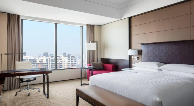 Двухместный номер с видом на город Marriott Hotel Shunde
