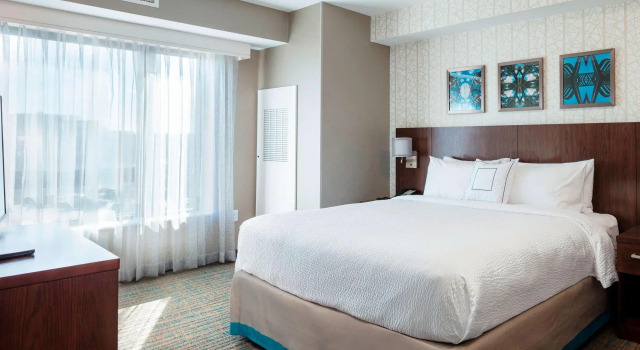 Двухместный люкс c 1 комнатой Residence Inn by Marriott Boston Burlington