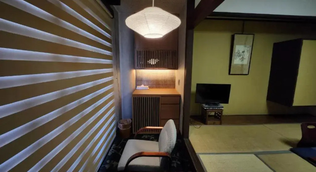 Номер Japanese-Style Casual 8 Tatami Beppu Bay Side Hotel New Tsuruta