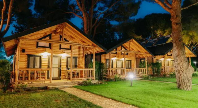 Номер Deluxe Pino Mar Luxury Bungalows