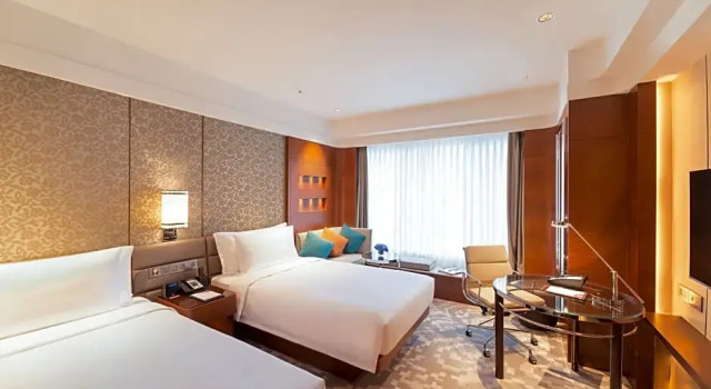 Deniz manzaralı Standart dört kişilik oda Crowne Plaza Macau by IHG
