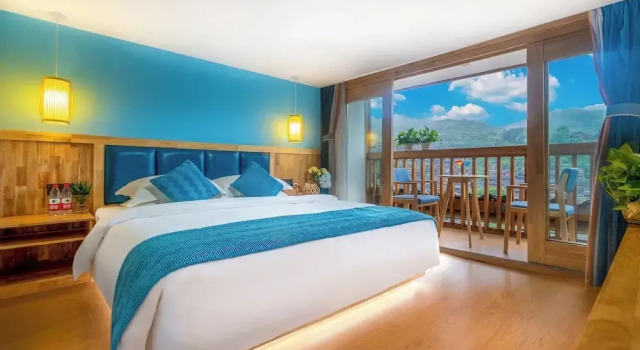 Номер Comfort Xijiang Yunting Light Luxury Panoramic Beauty Su (Observation Deck)