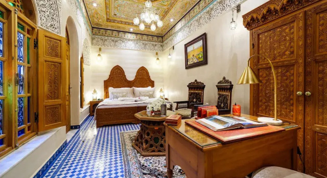 Люкс Deluxe Riad Rcif Alif Suite & SPA