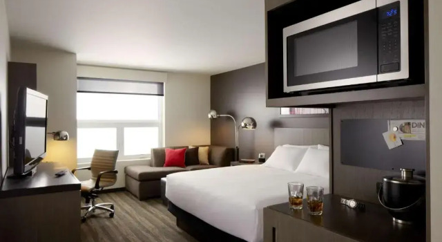 Двухместный номер Standard Hyatt House Indianapolis Fishers