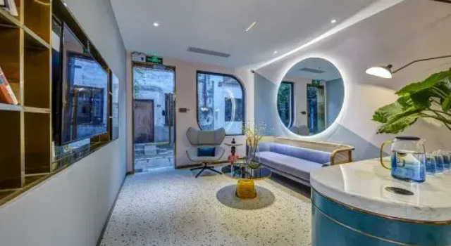 Tongli Qingyan · Shangpin Courtyard Riverside Vacation Apartment