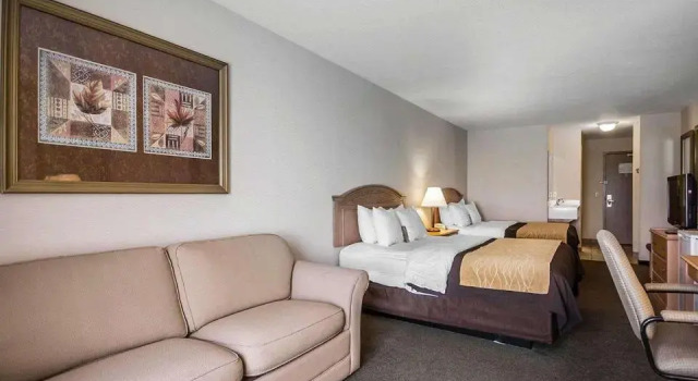Четырёхместный номер Deluxe Comfort Inn & Suites