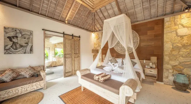 Legong Sebatu Villa, Rezervovat Vila Chaty v Bali, Chalupa