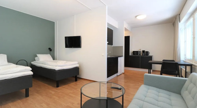 Студия Standard Forenom Aparthotel Helsinki Herttoniemi