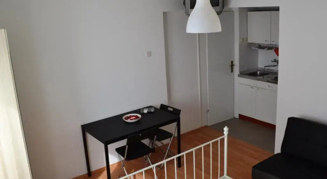 Студия с балконом и с видом на море Apartment Vlado