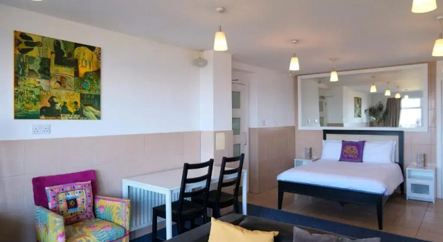Двухместный номер Deluxe с балконом и с видом на море Bayview Bed and Breakfast