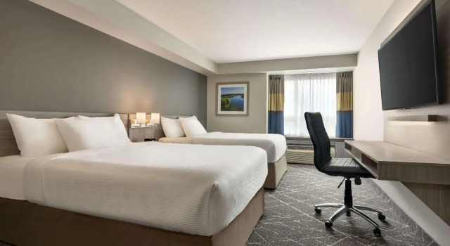 Четырёхместный номер Standard Microtel Inn & Suites by Wyndham Lloydminster