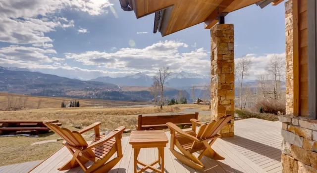 Telluride Mountain Chalet w/ Gym, Hot Tub & Views!, Забронировать Шале Виллы Telluride Ski, Вилла
