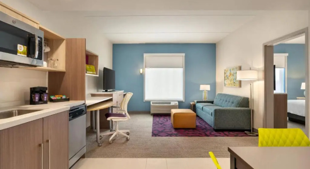 Двухместный люкс c 1 комнатой Home2 Suites By Hilton Glen Mills Chadds Ford