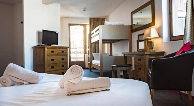 Семейный номер Standard с балконом Hôtel Le Montana