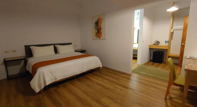 Двухместный номер Standard с видом на сад 高寮貳陸之貳民宿 Gaoliao 26-2 Simple Home Life