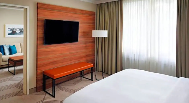 Family Doppel Suite 1 Schlafzimmer Prague Marriott Hotel