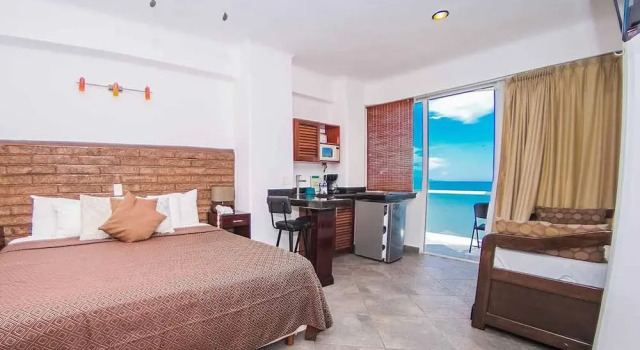 Студия с балконом Hotel Boutique Suites Nadia Bucerias