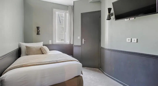 Одноместный номер Standard с видом на внутренний двор Hôtel Prony Monceau