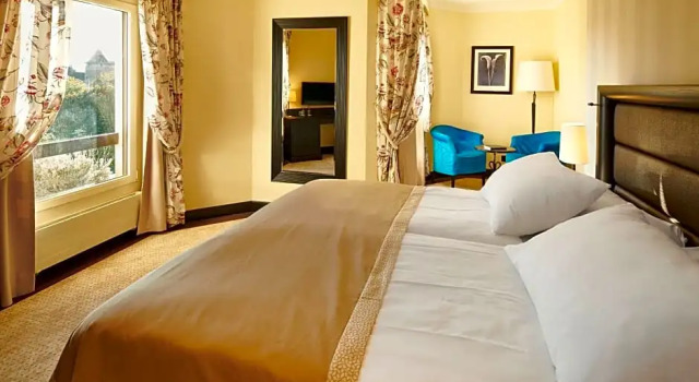Номер Deluxe Romantik Hotel Mont Blanc au Lac