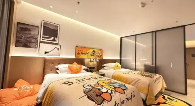 Двухместный семейный люкс Hanting Hotel Beijing Guanganmen