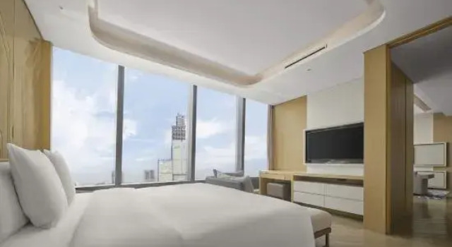 Люкс Deluxe Tianshiju Executive Apartment (Nanjing International Youth Culture Center)