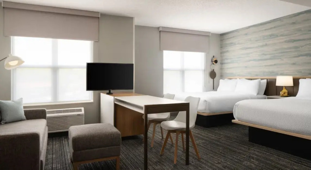 Четырёхместная студия TownePlace Suites by Marriott Lafayette