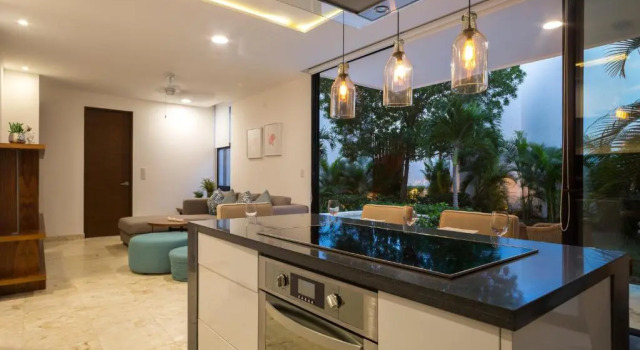 Апартаменты Lovely 1 Bedroom Condo with plunge pool In Bahia Principe Golf Resort
