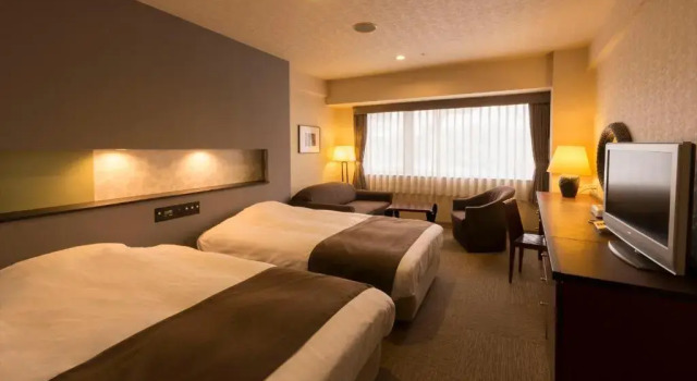 Двухместный номер Standard Otaru Asari Classe Hotel