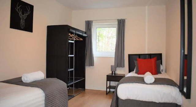 Kelpies Serviced Apartments Callum- 3 Bedrooms- Sleeps 6, Varaa Huoneisto Livingston West Lothian
