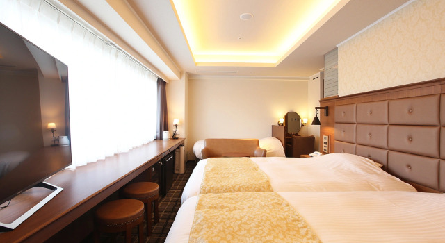 Трёхместный номер Kobe Luminous Hotel Sannomiya