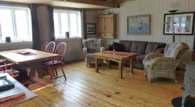 Бунгало Deluxe с 3 комнатами с видом на море Reine Rorbuer - by Classic Norway Hotels