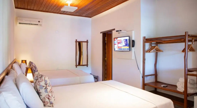 Четырёхместный номер Classic Tororao Hotel Pousada