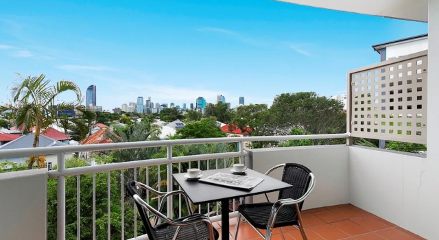 Двухместная студия Deluxe с видом на город The Wellington Apartment Hotel