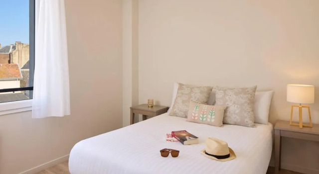 Четырёхместный номер Standard Quality Aparthotel Le Havre les docks