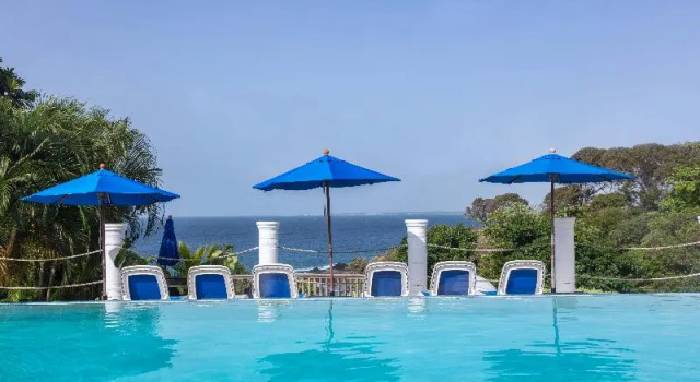 Двухместный номер Deluxe с балконом и с видом на залив Bacolet Beach Club