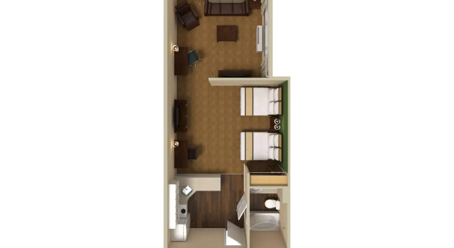 Номер Deluxe Extended Stay America Select Suites - Grand Rapids - Kentwood