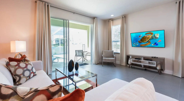 Sweet home with a nice private pool near Disney, Забронировать Отель Отели Фор Корнерз с бассейном, Бассейн