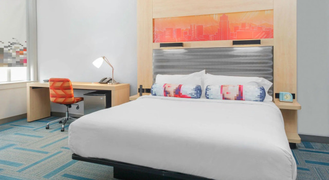 Двухместный номер Standard Aloft by Marriott El Paso Downtown