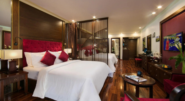 Семейный номер Standard с балконом Sapa Horizon Hotel & Skybar